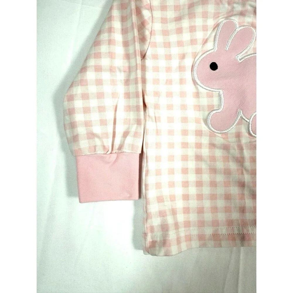 SMOCKINGBIRD Girls Bunny Pajama‎ Set 9M Cottagecore Sweet Cozy Soft